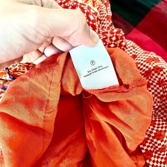 Anthropologie Tanvi Kedia Patchwork Pattern Tunic Maxi Dress in Size XS - Picture 9 of 9